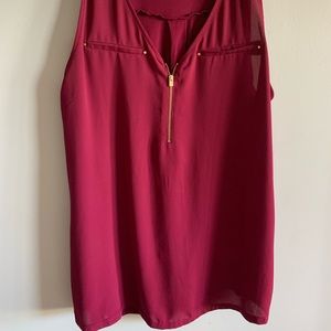 Express Zip Front Tank